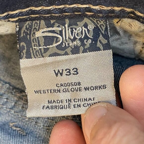 Silver Jeans Woman's Suki Capri Jeans W33 Dark Wash Cotton-Blend Casual - Picture 3 of 14